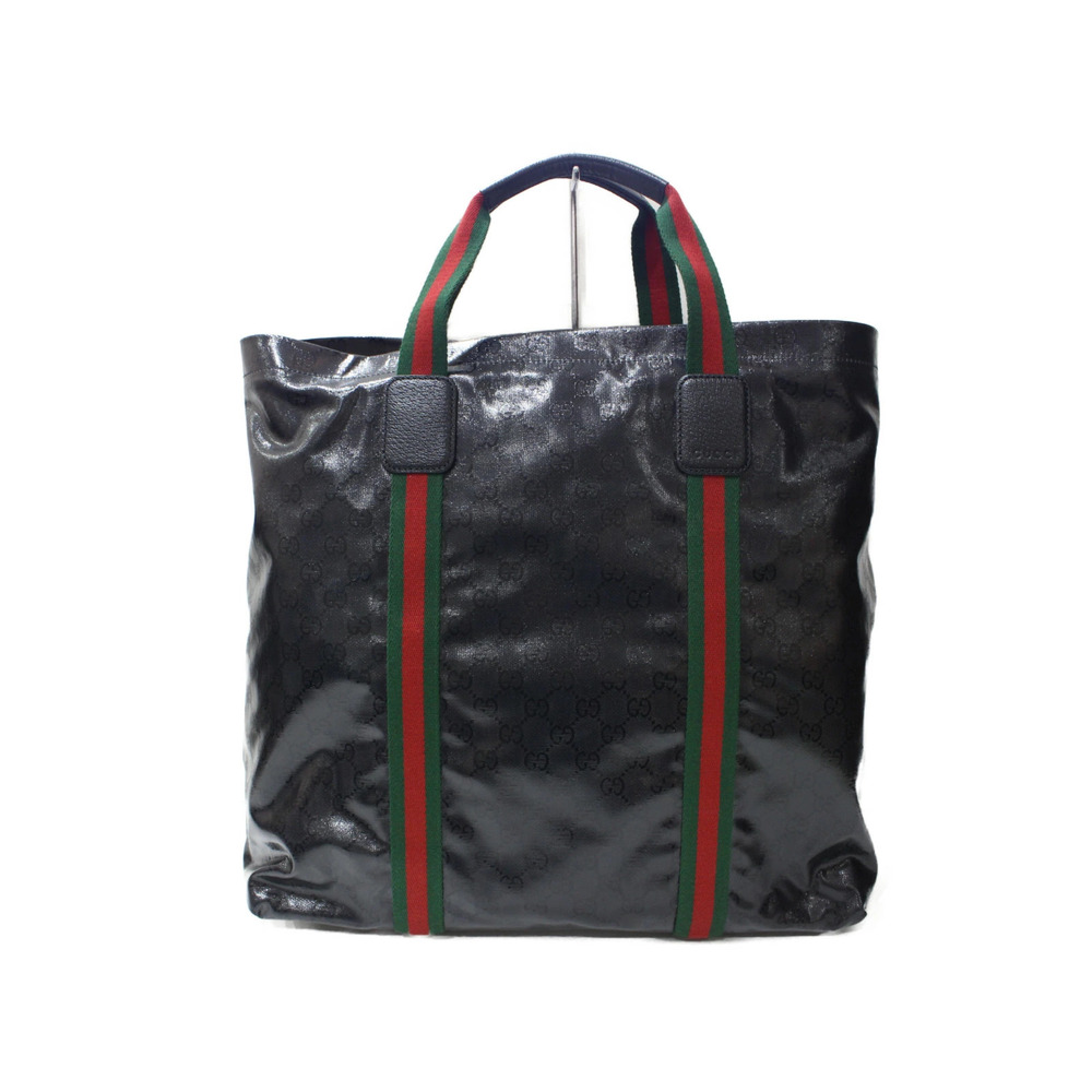 GUCCI Crystal GG Tote Bag Black
